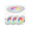 Nanoleaf NF080D02-4W3 inteligentne oświetlenie Inteligentne oświetlenie punktowe Bluetooth