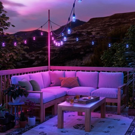 Nanoleaf NF084K02-40SLO inteligentne oświetlenie Inteligentne oświetlenie ogrodowe Wi-Fi/Bluetooth