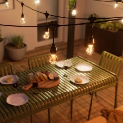 Nanoleaf NF084K02-40SLO inteligentne oświetlenie Inteligentne oświetlenie ogrodowe Wi-Fi/Bluetooth