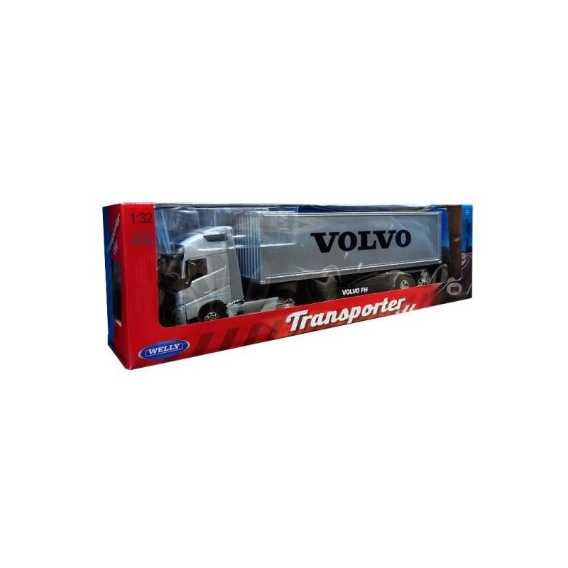 WELLY Truck z przyczepą 1:32 VOLVO FH