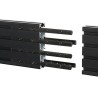 B-Tech BT8390-EXT/B akcesorium do montażu wyświetlaczy Szyna montażowa