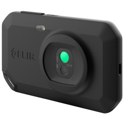 FLIR C3-X? kamera termowizyjna Czarny 1800 mAh Vanadium Oxide Uncooled Focal Plane Arrays Wbudowany wyświetlacz 128 x 96 px LCD