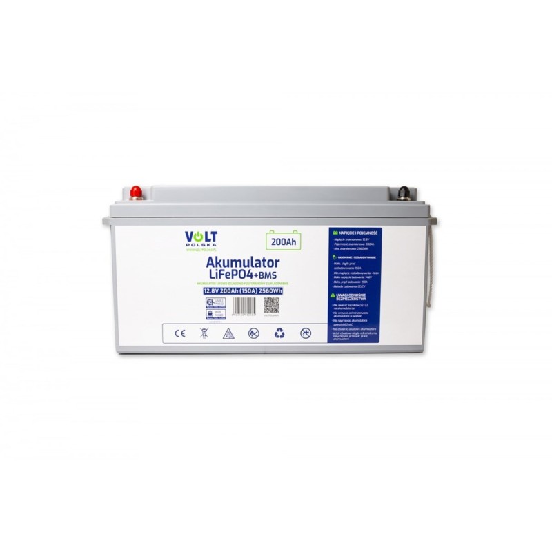 Akumulator LiFePO4 12,8V 200 Ah (150A) Akumulator LiFePO4 12,8V 200 Ah (150A)