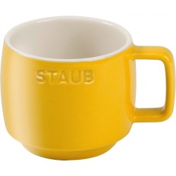 STAUB SERVING Kubek ceramiczny - Żółty, 250 ml