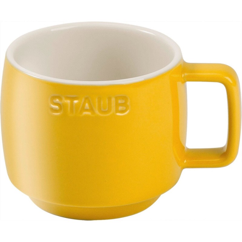 STAUB SERVING Kubek ceramiczny - Żółty, 250 ml
