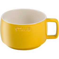 STAUB SERVING Kubek ceramiczny - Żółty, 500 ml
