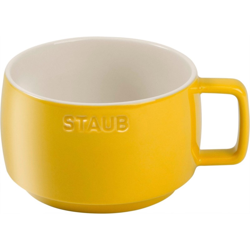 STAUB SERVING Kubek ceramiczny - Żółty, 500 ml