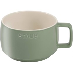 STAUB SERVING Kubek ceramiczny - Eukaliptusowy, 500 ml