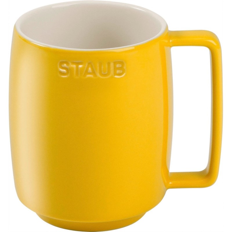 STAUB SERVING Kubek ceramiczny - Żółty, 475 ml