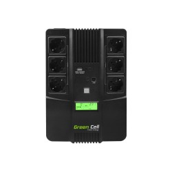 UPS ZASILACZ AWARYJNY Green Cell 600VA 360W AiO Z WYŚWIETLACZEM LCD UPS06
