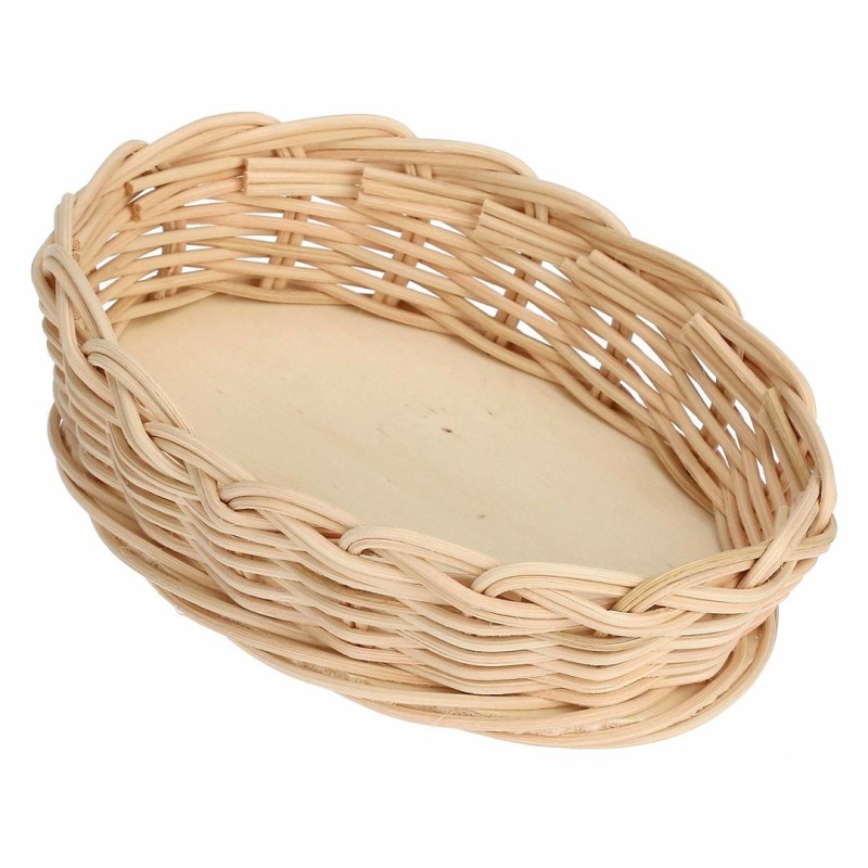 LA PORCELLANA BIANCA MIDOLLINO Wiklinowy kosz na owalne naczynie do zapiekania 18 cm
