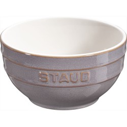 STAUB SERVING Miska okrągła 12 cm, antyczny szary