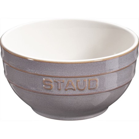 STAUB SERVING Miska okrągła 12 cm, antyczny szary
