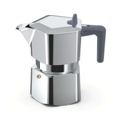 PEZZETTI PENTAEXPRESS Aluminiowa kawiarka (3 filiżanki) - Srebrny