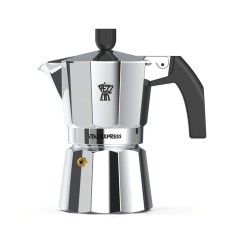 PEZZETTI Italexpress Kawiarka moka 0,1 l Aluminium, Czarny