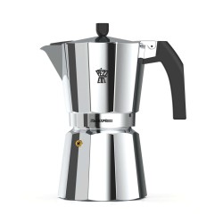 PEZZETTI Italexpress Kawiarka moka 0,45 l Aluminium, Czarny