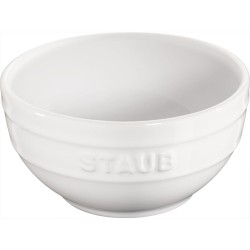 STAUB SERVING Miska okrągła 12 cm, biały