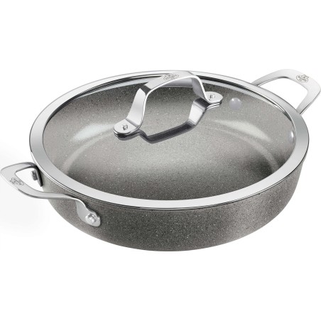 Patelnia BALLARINI SALINA CERAMIC z pokrywką 28 cm, 2H