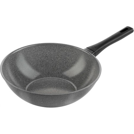 Wok ceramiczny ZWILLING TERRENO PLUS - 28 cm, Szary