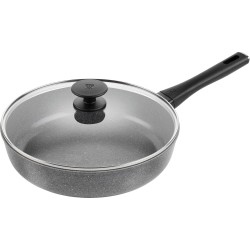 Patelnia sauté ZWILLING TERRENO PLUS z pokrywką - 28 cm, Szary