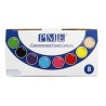 PME Paste Colour 8 Colour Set 200 g Pasta (substancja) Czarny, Niebieski, Brązowy, Zielony, Różowy, Fioletowy, Czerwony, Żółty