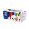 PME Paste Colour 8 Colour Set 200 g Pasta (substancja) Czarny, Niebieski, Brązowy, Zielony, Różowy, Fioletowy, Czerwony, Żółty