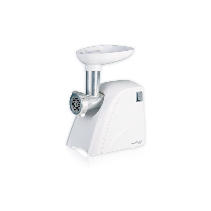 Adler AD 4803 maszynka do mielenia 800 W Stal nierdzewna, Biały