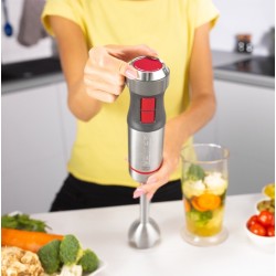 Zelmer ZHB4650 VARIO 0,7 l Blender immersyjny 1400 W Metaliczny, Czerwony