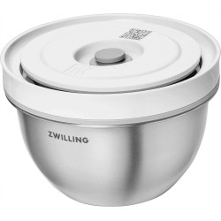 ZWILLING FRESH & SAVE Stalowa miska z pokrywką 350 ml, srebrny