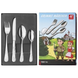 ZWILLING 07010-210-0 mały sztuciec Zestaw sztućców dla malucha Srebrny Stal nierdzewna