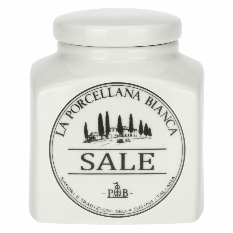 LA PORCELLANA BIANCA CONSERVA Pojemnik na sól 1.1 ltr