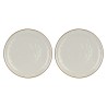 ROSE&TULIPANI CONCERTO GRIGIO PERLA Zestaw 2 talerzy 33 cm