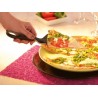 GEFU PEZZO nożyczki kuchenne 272 mm Czarny, Szary Pizza
