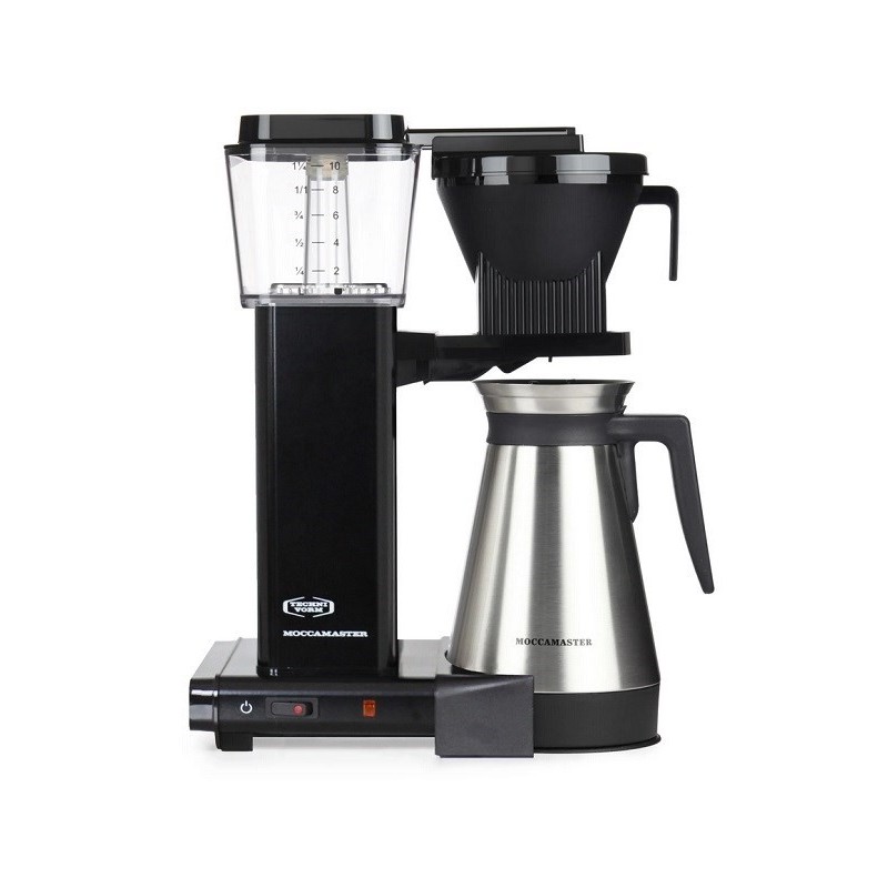 Moccamaster Ekspres przelewowy KBGT 741 Black z termosem Moccamaster Ekspres przelewowy KBGT 741 Black z termosem