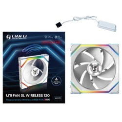 Lian Li UNI FAN SL Wireless 120 Reverse Blade Obudowa komputera Wentylator 12 cm Biały 1 szt.