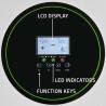 Qoltec Hybrydowy inwerter solarny Off-Grid 3500W | 100A | 24V | MPPT | BMS | opcja Wi-fi | Sinus | Power factor 1.0