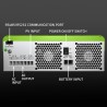 Qoltec Hybrydowy inwerter solarny Off-Grid 3500W | 100A | 24V | MPPT | BMS | opcja Wi-fi | Sinus | Power factor 1.0