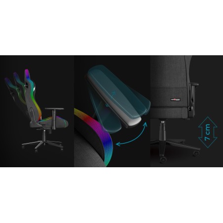 GENESIS NFG-2246 fotel do gry - fotel dla gracza - Obite siedzisko