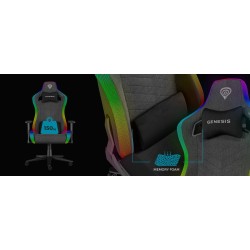 GENESIS NFG-2246 fotel do gry - fotel dla gracza - Obite siedzisko