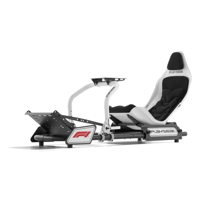 Fotel dla gracza Playseat Formula Instinct - F1 Edition Uniwersalny obite siedzisko Czarny, Biały