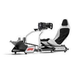 Fotel dla gracza Playseat Formula Instinct - F1 Edition Uniwersalny obite siedzisko Czarny, Biały
