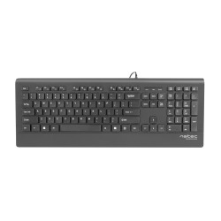 NATEC Barracuda klawiatura Uniwersalne USB QWERTY Hiszpański Czarny