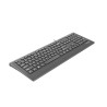 NATEC Barracuda klawiatura Uniwersalne USB QWERTY Hiszpański Czarny