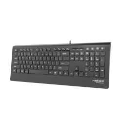NATEC Barracuda klawiatura Uniwersalne USB QWERTY Hiszpański Czarny