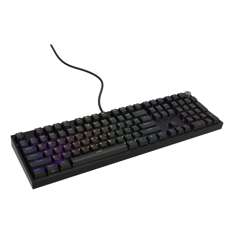 GENESIS THOR 404 klawiatura Uniwersalne USB QWERTY Angielski Czarny GENESIS THOR 404 klawiatura Uniwersalne USB QWERTY Angielski Czarny