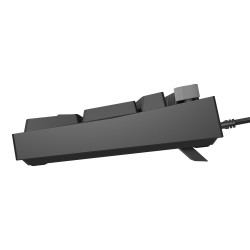 GENESIS THOR 404 klawiatura Uniwersalne USB QWERTY Angielski Czarny