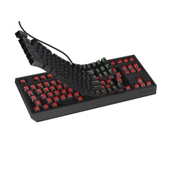 GENESIS Thor 230 TKL klawiatura Gaming USB + RF Wireless + Bluetooth QWERTY Czarny