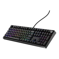 GENESIS THOR 404 klawiatura Uniwersalne USB QWERTY Angielski Czarny