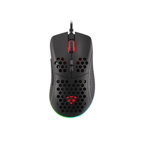 Myszka gamingowa Natec GENESIS Krypton 555 mysz przewodowa dla graczy 8000 DPI RGB Czarny
