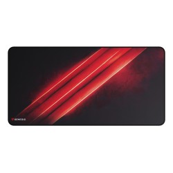 GENESIS Carbon 500 Maxi Flash G2 Podkładka dla graczy Czarny, Czerwony